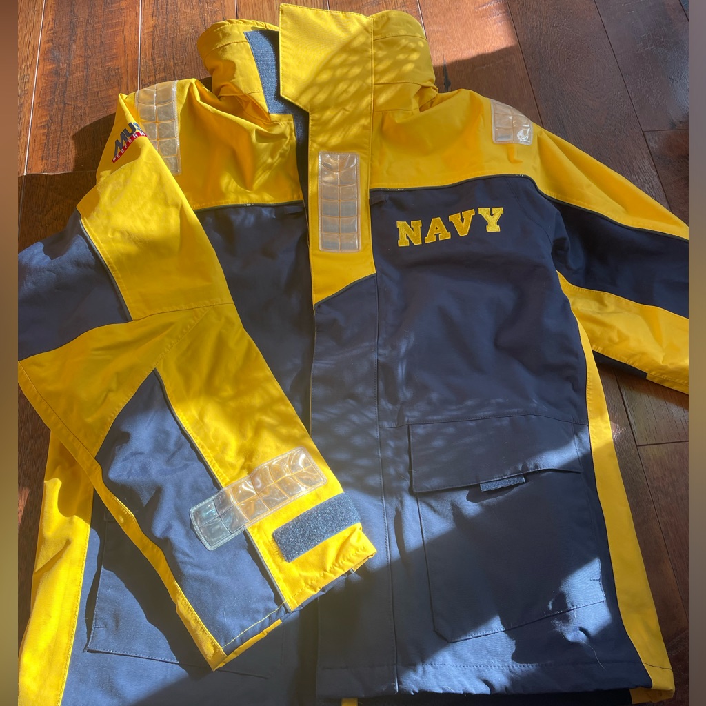 Nwot Musto Performance Navy Sailing Jacket Mens Small